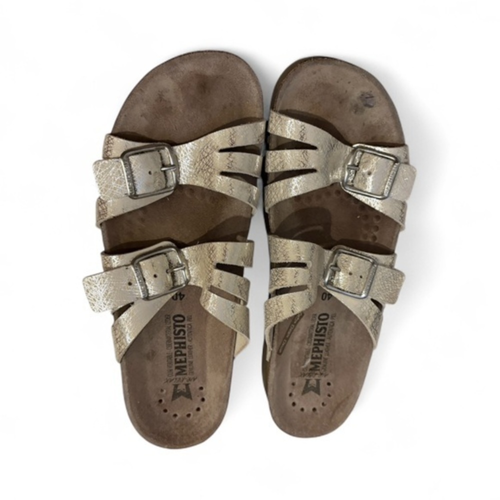 Mephisto Helisa Good Strap Cork Bottom Sandal
